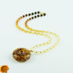 Luxury Amber Amulet Necklace - Image 3