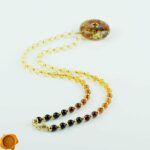 Luxury Amber Amulet Necklace - Image 4