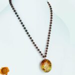 Luxury Amber Amulet Necklace - Image 5