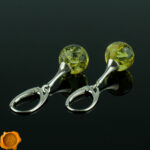 Lemon Amber Earrings - Image 5