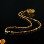 Luxurious Amber Amulet Necklace - Image 3