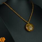 Luxurious Amber Amulet Necklace - Image 4