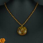 Luxurious Amber Amulet Necklace - Image 5