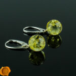 Lemon Amber Earrings - Image 5