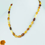 Multicolor Amber Necklace - Image 3