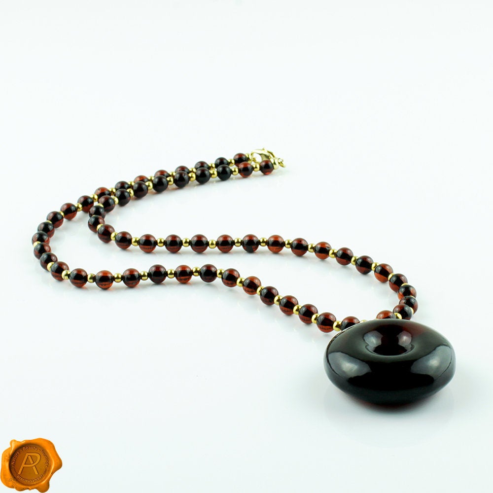 dark amber necklace