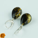 Green Amber Teardrops - Image 2