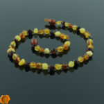 Amber Rainbow Necklace