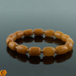 Beswax Amber Gold Bracelet