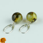 Earthy Amber Earrings - Image 4