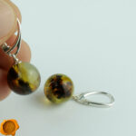 Earthy Amber Earrings - Image 5