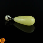 Large Amber Teardrop