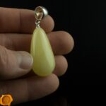 Large Amber Teardrop - Image 6