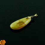 Unique Amber Gold Teardrop - Image 4