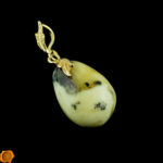 Unique Amber Gold Teardrop - Image 4