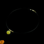 Amber Gold Choker Pendant - Image 6