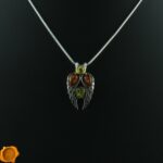 Amber Angel Wings Pendant - Image 4