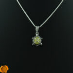 Amber Tortoise Pendant - Image 3