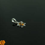 Amber Tortoise Pendant - Image 2
