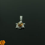 Amber Tortoise Pendant - Image 3