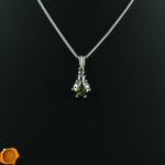 Ladybird Green Amber Pendant - Image 3