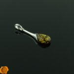 Green Amber Teardrop - Image 2