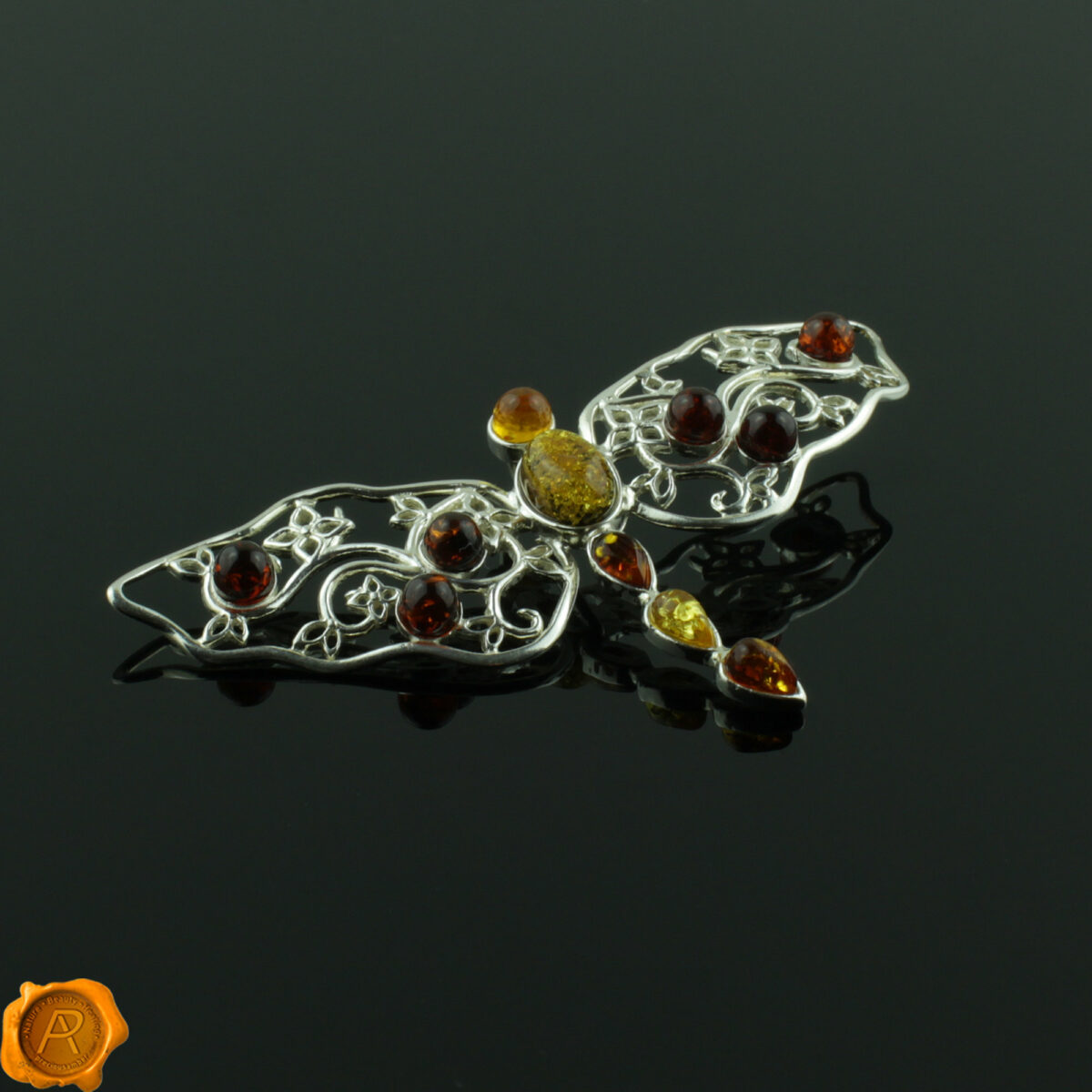 Dragonfly Amber Pendant - Image 4