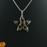Multicolor Amber Flower - Image 3