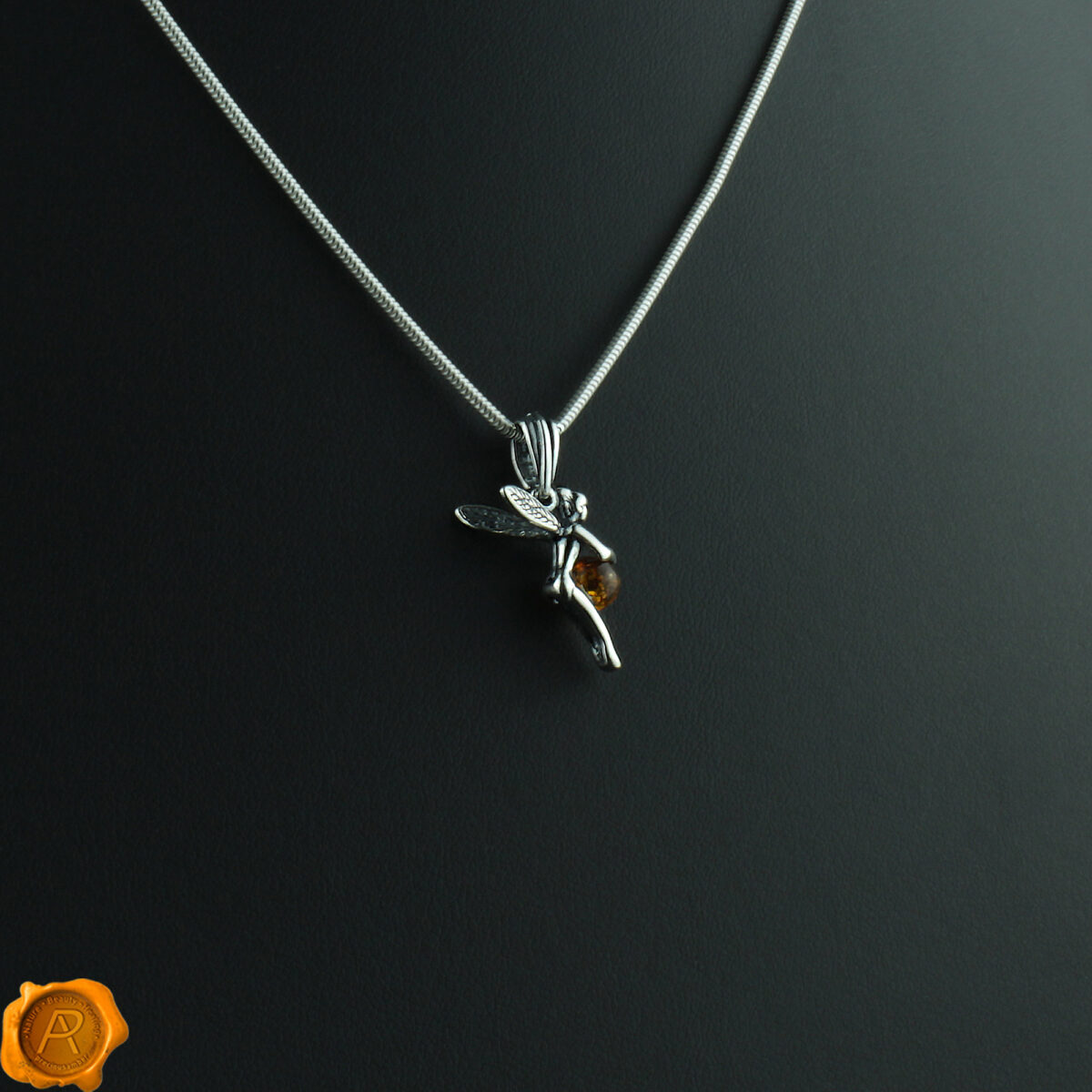 Amber Fairy Pendant - Image 2