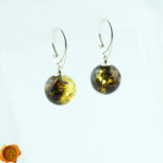 Green Amber Earthy Spheres