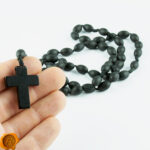 Black Amber Unisex Rosary - Image 5