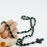 Black Amber Unisex Rosary - Image 6