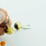 Green Amber Earthy Spheres - Image 3