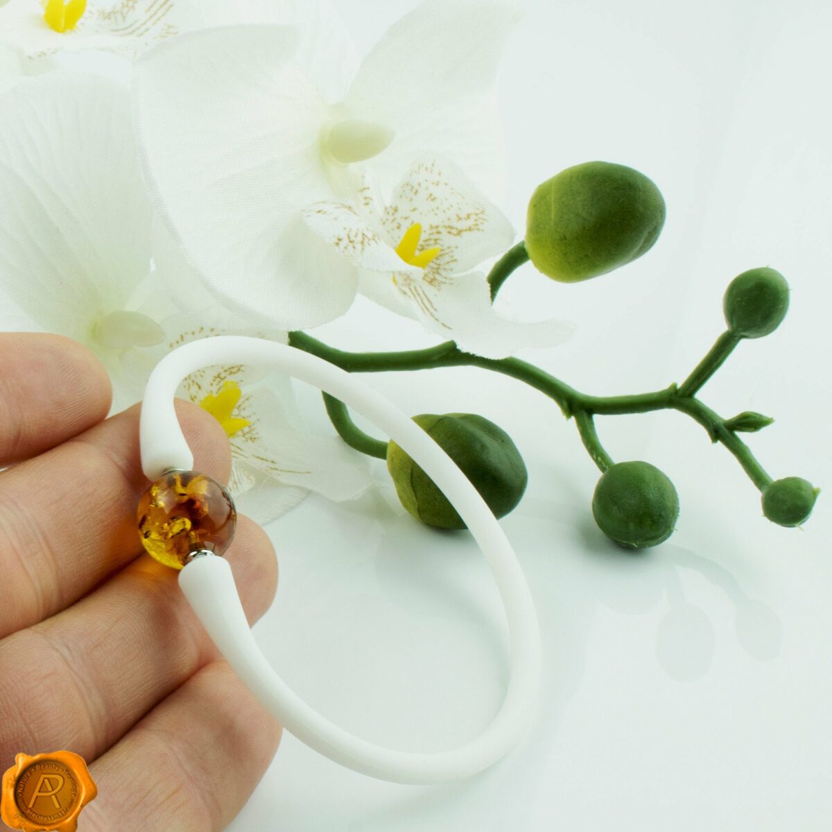 Waterproof Amber Couples Bracelets - Image 5