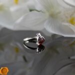 Ladybird Cognac Amber Ring - Image 3