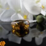 Large Earthy Amber Ring - Image 3