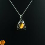 Fat Frog Amber Pendant - Image 5