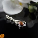 Amber Violin Pendant - Image 2