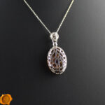 Reversible Large Amber Pendant - Image 5