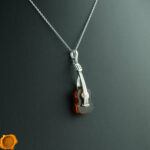 Amber Guitar Pendant