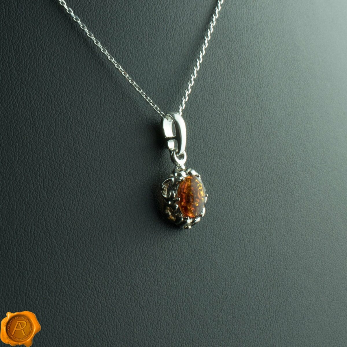 Dainty Amber Pendant - Image 1