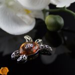 Amber Tortoise Pendant - Image 2