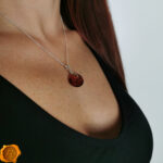Cognac Amber Pendant - Image 2
