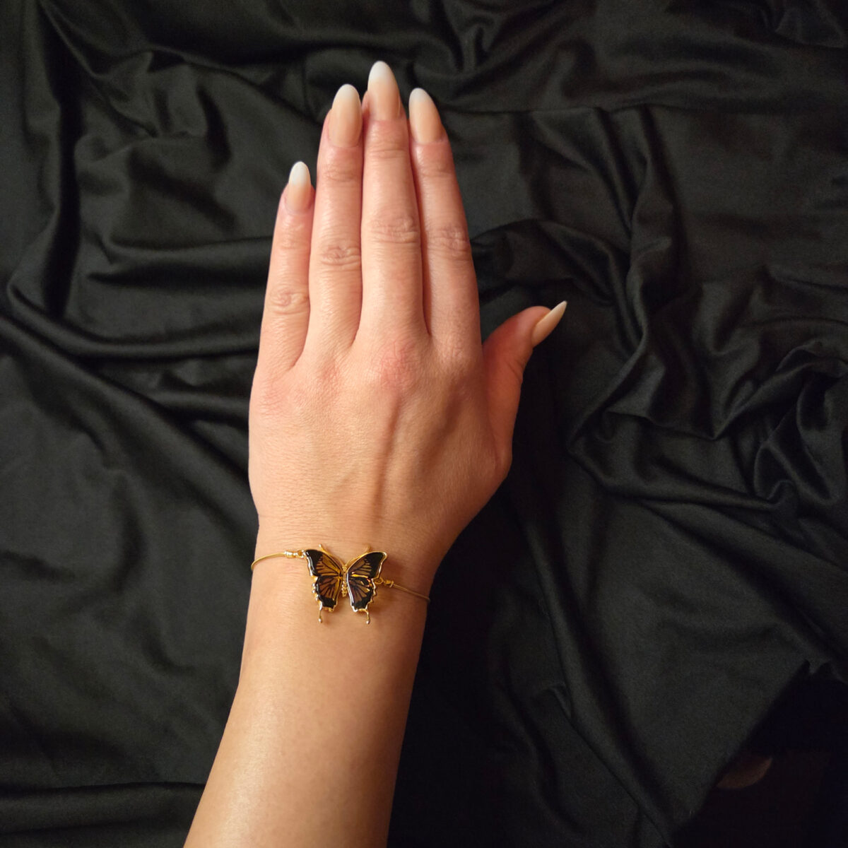 Large-Small-Butterfly-Tie-Bracelet-Gold-Silver-Baltic-Amber-Adjustable-Gemstone-Butterfly-Charm-Jewellery-Gift-Women