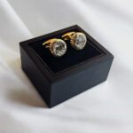 Rare Marble Amber Cufflinks - Image 3