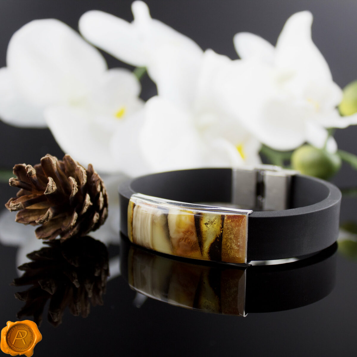 Unisex Amber Bracelet - Image 2