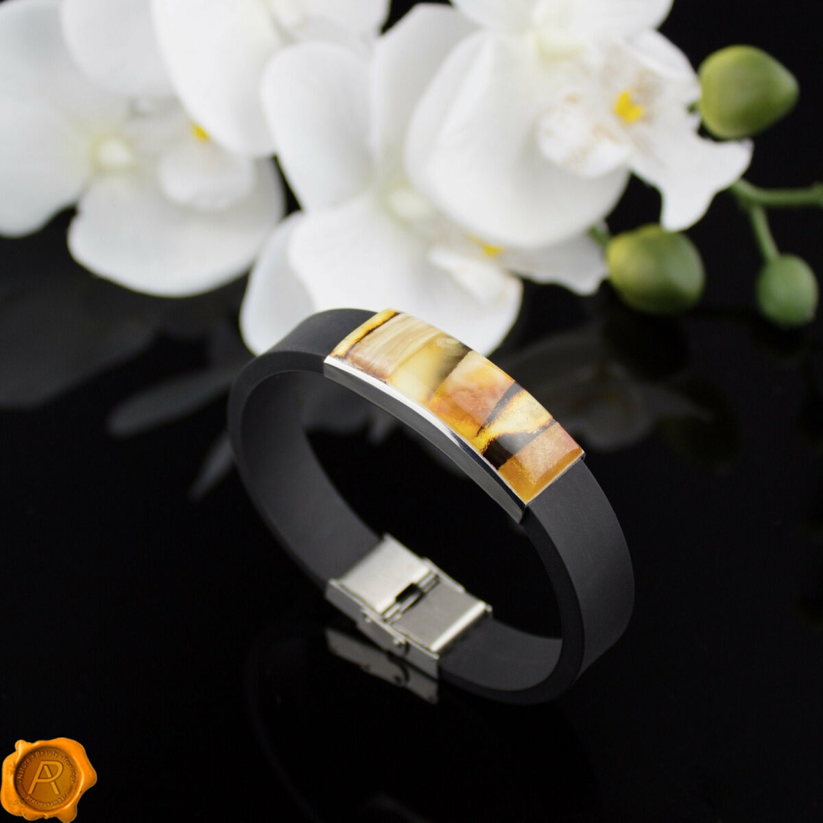 Unisex Amber Bracelet - Image 1