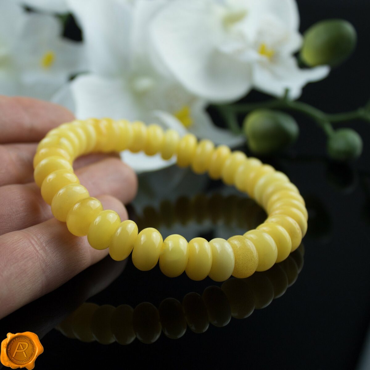 Butterscotch Amber Bracelet - Image 3