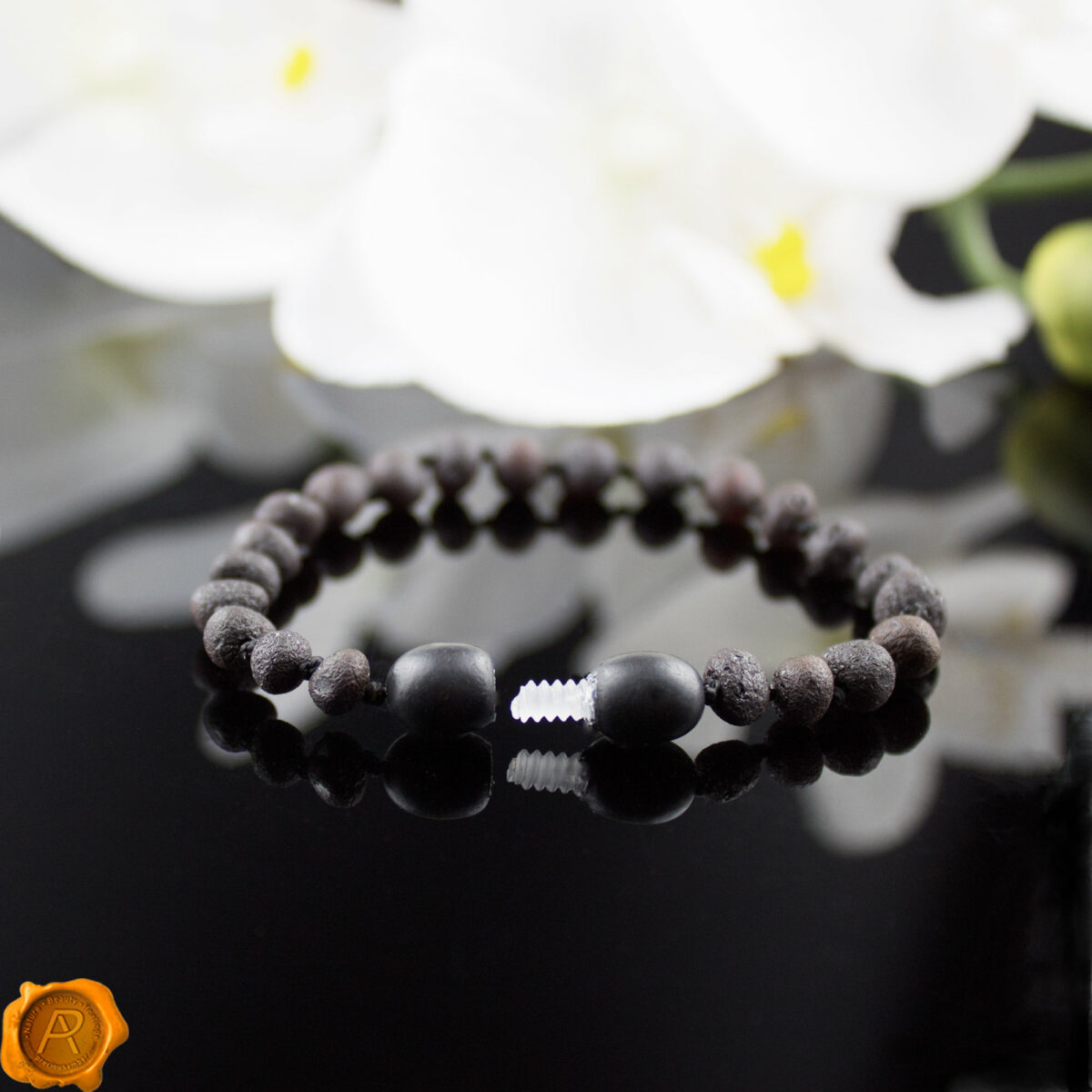 Cherry Amber Bracelet Anklet - Image 2