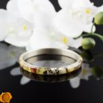 Amber Bangle Bracelet - Image 2